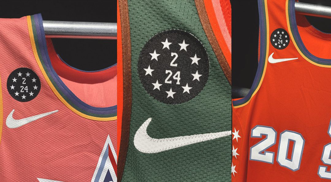 Camiseta All-Star parches de tributo para Kobe Bryant,Gianna, Calabasas