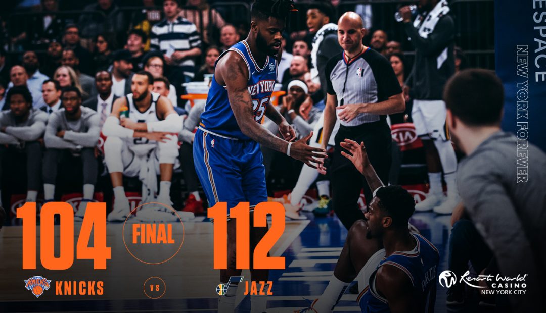 Utah Jazz VS. New York Knicks